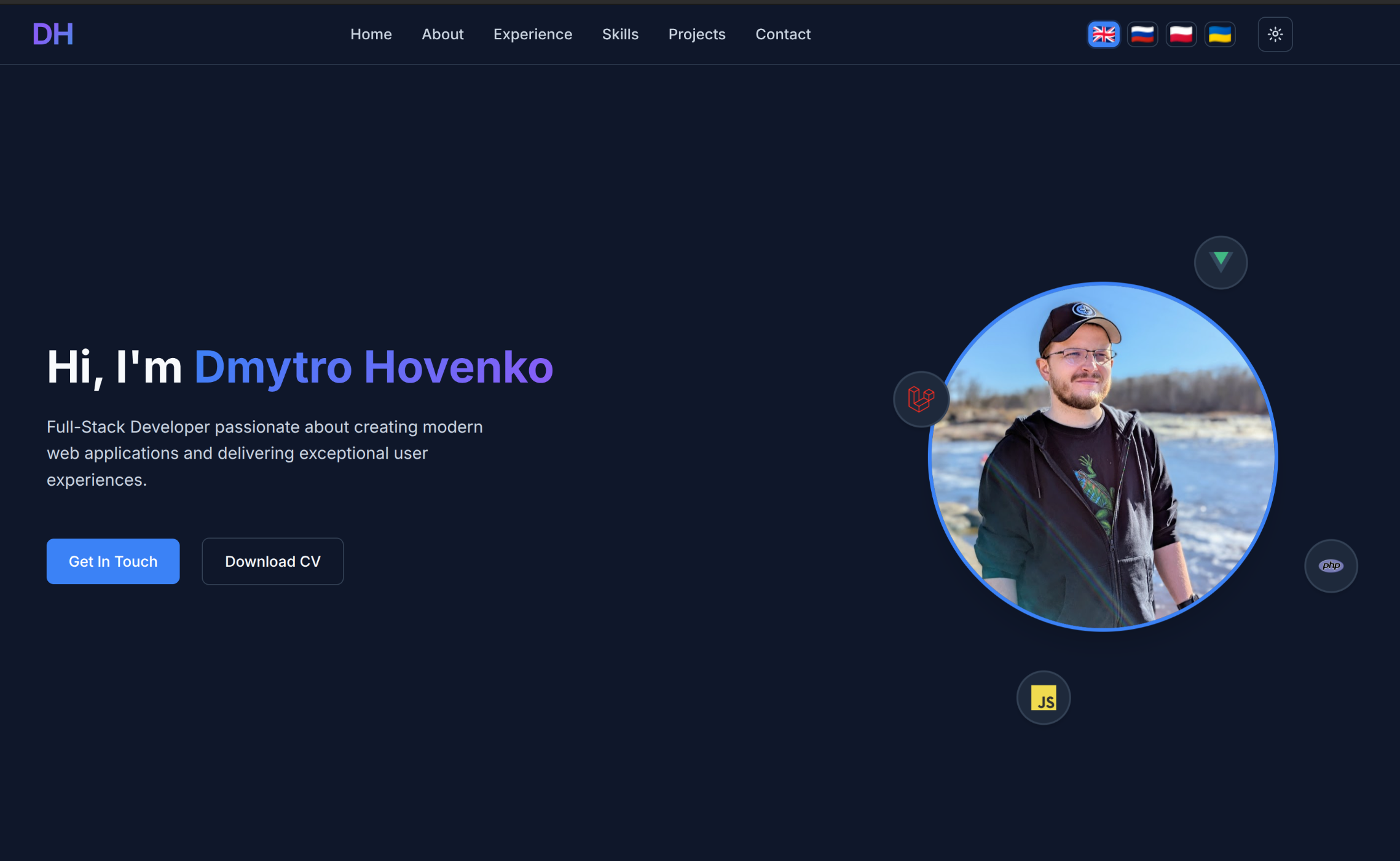 Dmytro Hovenko Portfolio